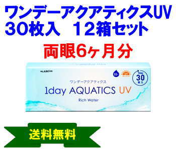 ワンデーアクアティクスUV 12箱セット