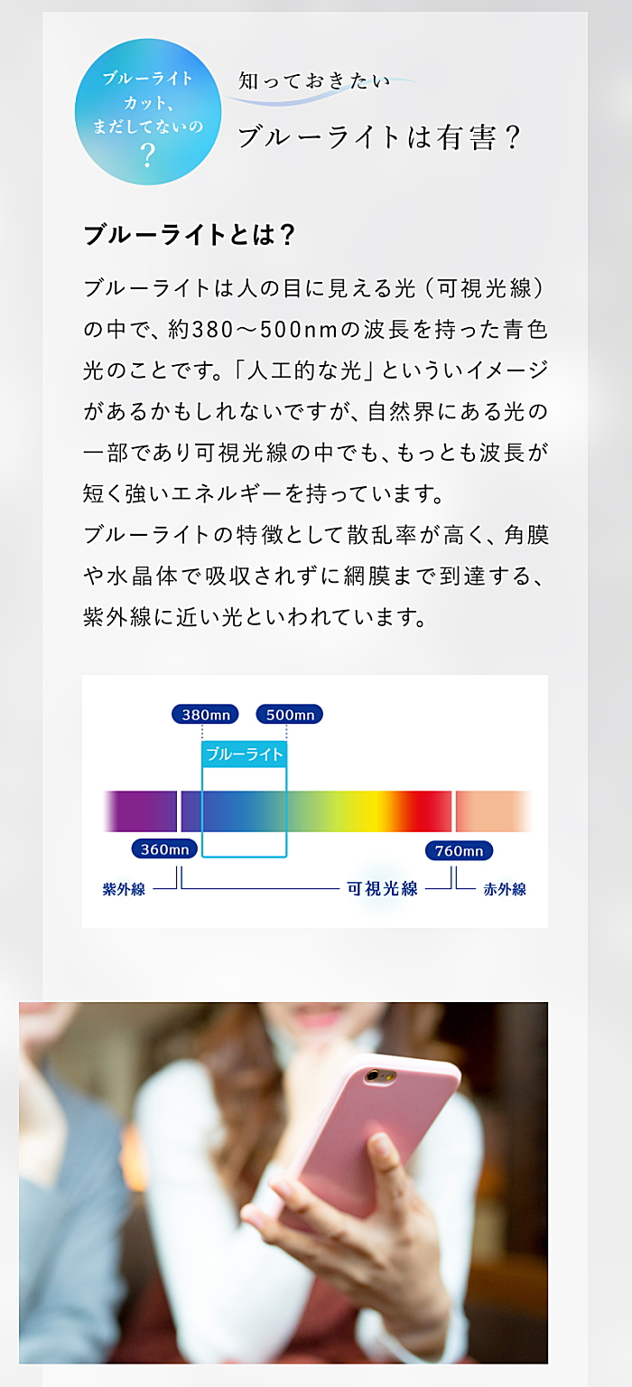 ブルーライトとは？