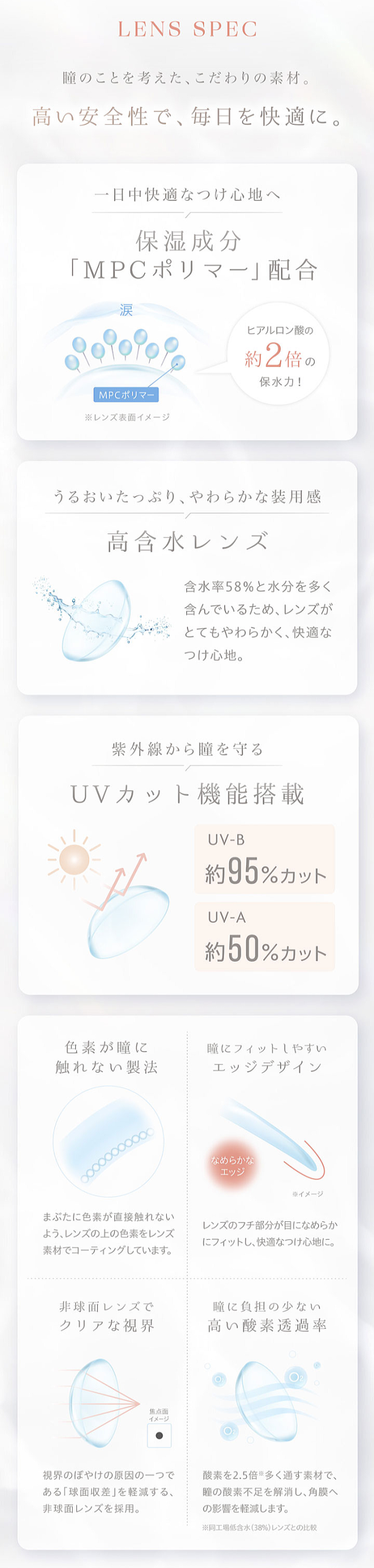 カイカ(kaica)の素材特性